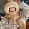 Capibara Capybara hat, scarf, gloves Winter new style scarf, warm plush three-piece set for cycling Application Scenario